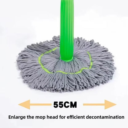 Self-twisting Water Rotating Mop